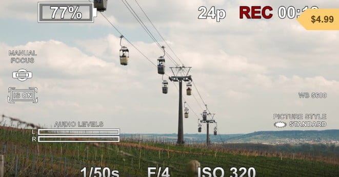 Rec Camera Overlay Presets